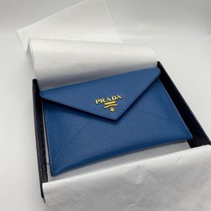 Authentic Prada Envelope Wallet - Brand New